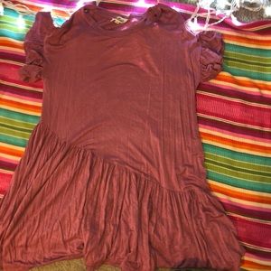 Impressions boutique, asymmetrical t shirt dress
